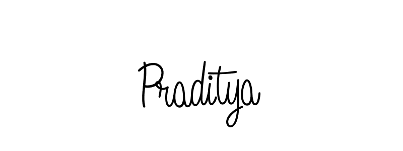 How to make Praditya name signature. Use Angelique-Rose-font-FFP style for creating short signs online. This is the latest handwritten sign. Praditya signature style 5 images and pictures png