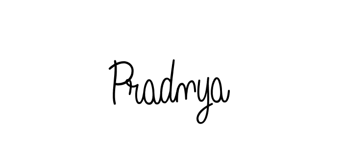 Also we have Pradnya name is the best signature style. Create professional handwritten signature collection using Angelique-Rose-font-FFP autograph style. Pradnya signature style 5 images and pictures png