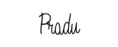 A stylish, flowing autograph style designed for name Pradu using Angelique-Rose-font-FFP typography. Perfect for digital creative projects. Pradu signature style 5 images and pictures png