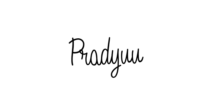 Make a short Pradyuu signature style. Manage your documents anywhere anytime using Angelique-Rose-font-FFP. Create and add eSignatures, submit forms, share and send files easily. Pradyuu signature style 5 images and pictures png