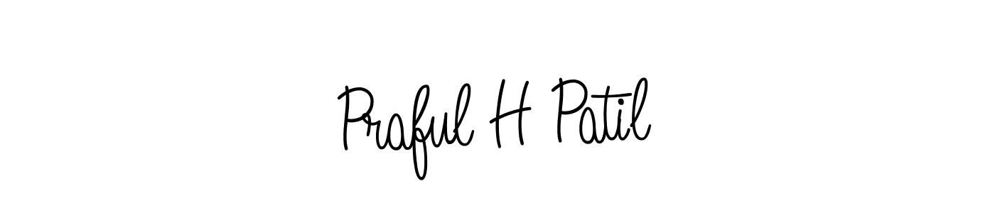 Also You can easily find your signature by using the search form. We will create Praful H Patil name handwritten signature images for you free of cost using Angelique-Rose-font-FFP sign style. Praful H Patil signature style 5 images and pictures png
