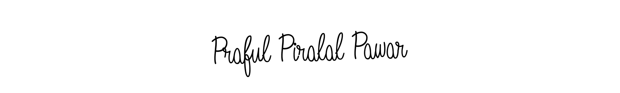 How to make Praful Piralal Pawar signature? Angelique-Rose-font-FFP is a professional autograph style. Create handwritten signature for Praful Piralal Pawar name. Praful Piralal Pawar signature style 5 images and pictures png