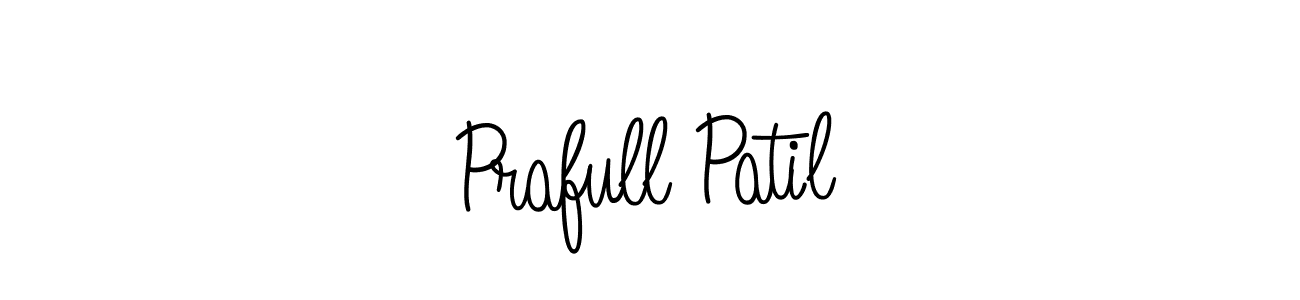 How to make Prafull Patil name signature. Use Angelique-Rose-font-FFP style for creating short signs online. This is the latest handwritten sign. Prafull Patil signature style 5 images and pictures png