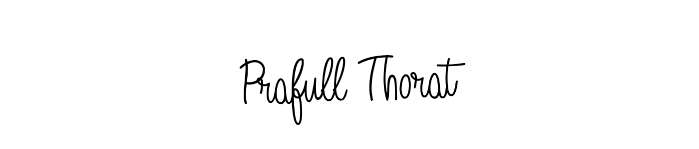 Make a beautiful signature design for name Prafull Thorat. Use this online signature maker to create a handwritten signature for free. Prafull Thorat signature style 5 images and pictures png