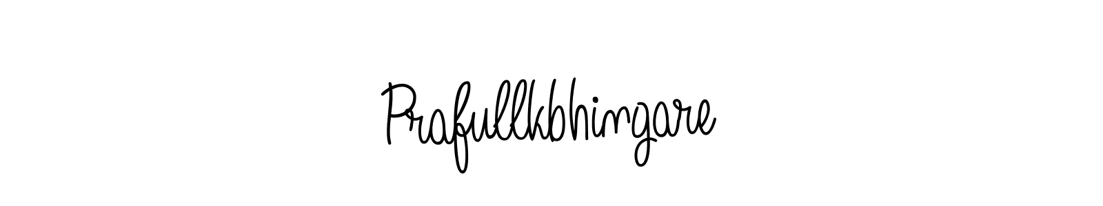 Create a beautiful signature design for name Prafullkbhingare. With this signature (Angelique-Rose-font-FFP) fonts, you can make a handwritten signature for free. Prafullkbhingare signature style 5 images and pictures png