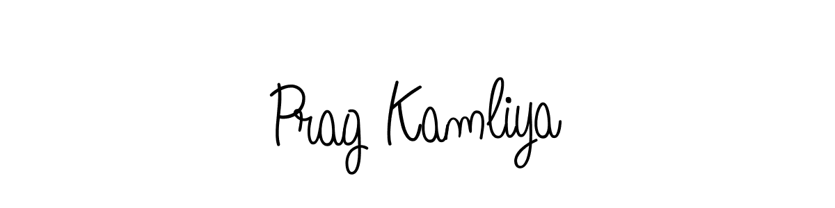 Make a beautiful signature design for name Prag Kamliya. Use this online signature maker to create a handwritten signature for free. Prag Kamliya signature style 5 images and pictures png