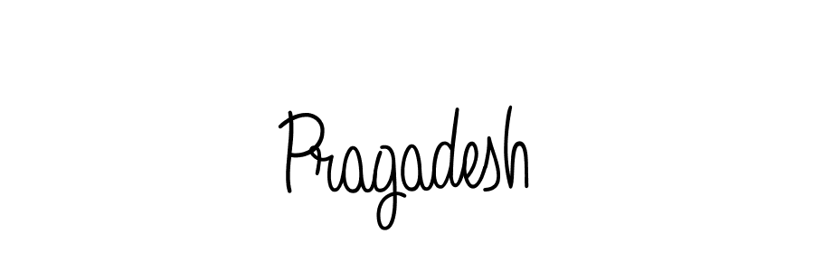How to Draw Pragadesh signature style? Angelique-Rose-font-FFP is a latest design signature styles for name Pragadesh. Pragadesh signature style 5 images and pictures png