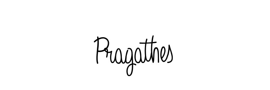 The best way (Angelique-Rose-font-FFP) to make a short signature is to pick only two or three words in your name. The name Pragathes include a total of six letters. For converting this name. Pragathes signature style 5 images and pictures png