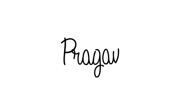 Create a beautiful signature design for name Pragav. With this signature (Angelique-Rose-font-FFP) fonts, you can make a handwritten signature for free. Pragav signature style 5 images and pictures png