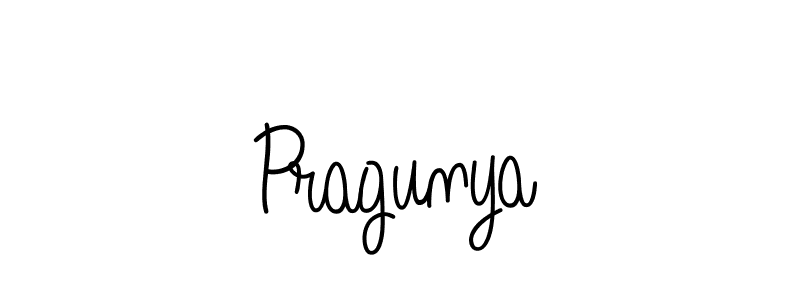 Best and Professional Signature Style for Pragunya. Angelique-Rose-font-FFP Best Signature Style Collection. Pragunya signature style 5 images and pictures png