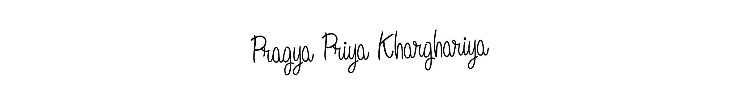 You can use this online signature creator to create a handwritten signature for the name Pragya Priya Kharghariya. This is the best online autograph maker. Pragya Priya Kharghariya signature style 5 images and pictures png