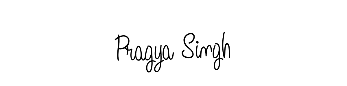 Design your own signature with our free online signature maker. With this signature software, you can create a handwritten (Angelique-Rose-font-FFP) signature for name Pragya Singh. Pragya Singh signature style 5 images and pictures png