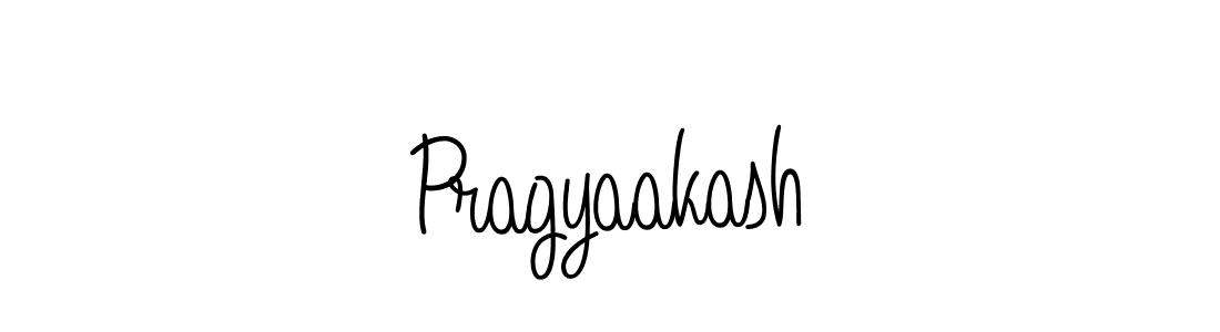 The best way (Angelique-Rose-font-FFP) to make a short signature is to pick only two or three words in your name. The name Pragyaakash include a total of six letters. For converting this name. Pragyaakash signature style 5 images and pictures png