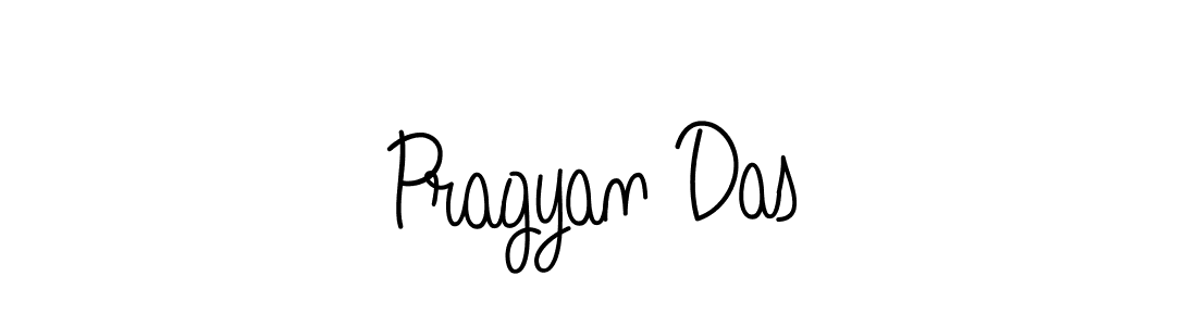 Use a signature maker to create a handwritten signature online. With this signature software, you can design (Angelique-Rose-font-FFP) your own signature for name Pragyan Das. Pragyan Das signature style 5 images and pictures png