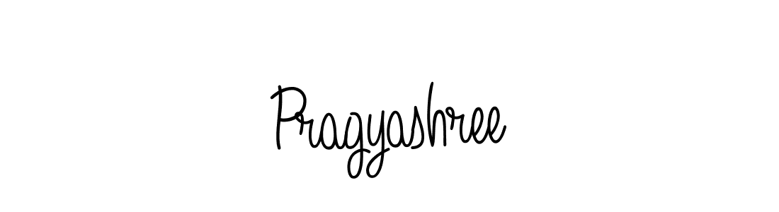 Also we have Pragyashree name is the best signature style. Create professional handwritten signature collection using Angelique-Rose-font-FFP autograph style. Pragyashree signature style 5 images and pictures png