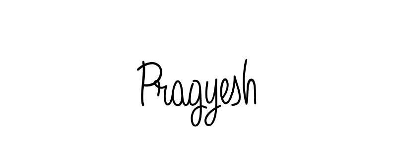You should practise on your own different ways (Angelique-Rose-font-FFP) to write your name (Pragyesh) in signature. don't let someone else do it for you. Pragyesh signature style 5 images and pictures png