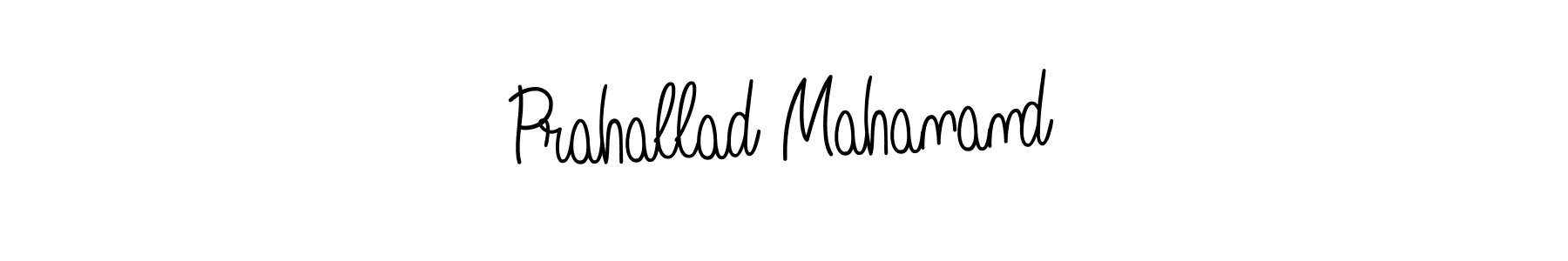 Angelique-Rose-font-FFP is a professional signature style that is perfect for those who want to add a touch of class to their signature. It is also a great choice for those who want to make their signature more unique. Get Prahallad Mahanand name to fancy signature for free. Prahallad Mahanand signature style 5 images and pictures png