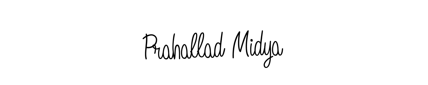 How to make Prahallad Midya signature? Angelique-Rose-font-FFP is a professional autograph style. Create handwritten signature for Prahallad Midya name. Prahallad Midya signature style 5 images and pictures png