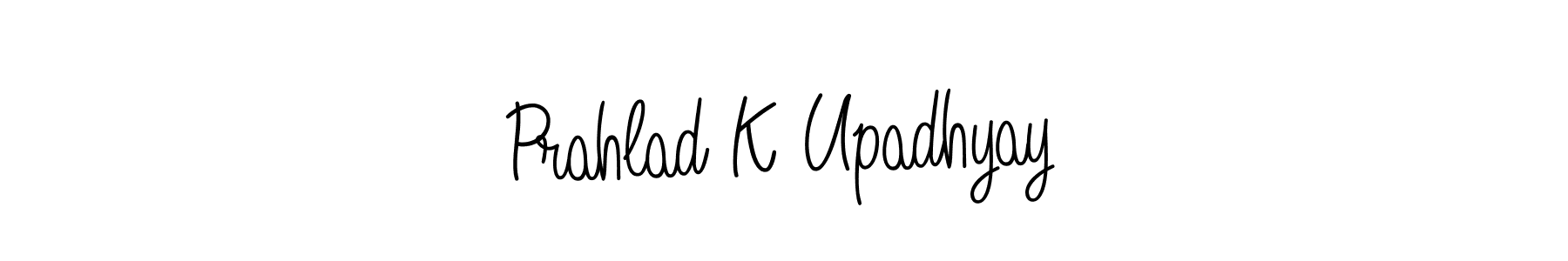 Make a beautiful signature design for name Prahlad K Upadhyay. Use this online signature maker to create a handwritten signature for free. Prahlad K Upadhyay signature style 5 images and pictures png