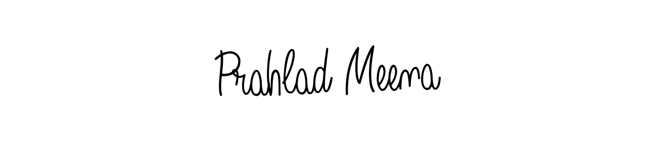 Once you've used our free online signature maker to create your best signature Angelique-Rose-font-FFP style, it's time to enjoy all of the benefits that Prahlad Meena name signing documents. Prahlad Meena signature style 5 images and pictures png