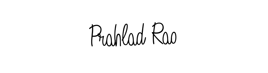 How to Draw Prahlad Rao signature style? Angelique-Rose-font-FFP is a latest design signature styles for name Prahlad Rao. Prahlad Rao signature style 5 images and pictures png