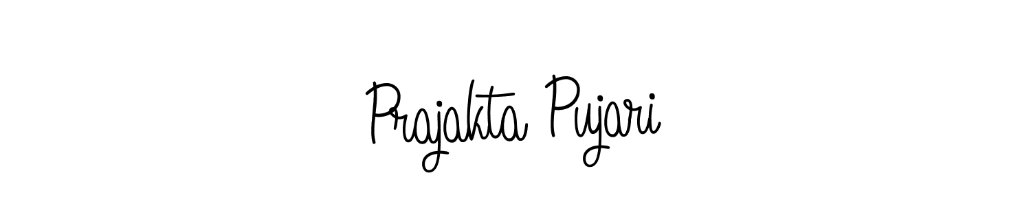 Best and Professional Signature Style for Prajakta Pujari. Angelique-Rose-font-FFP Best Signature Style Collection. Prajakta Pujari signature style 5 images and pictures png