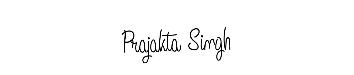 Create a beautiful signature design for name Prajakta Singh. With this signature (Angelique-Rose-font-FFP) fonts, you can make a handwritten signature for free. Prajakta Singh signature style 5 images and pictures png