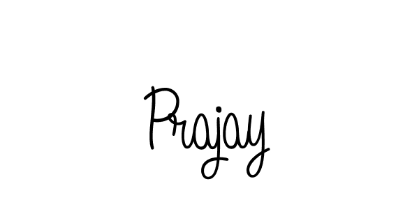 Best and Professional Signature Style for Prajay. Angelique-Rose-font-FFP Best Signature Style Collection. Prajay signature style 5 images and pictures png