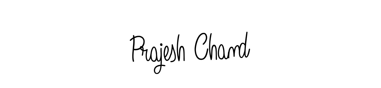 Prajesh Chand stylish signature style. Best Handwritten Sign (Angelique-Rose-font-FFP) for my name. Handwritten Signature Collection Ideas for my name Prajesh Chand. Prajesh Chand signature style 5 images and pictures png