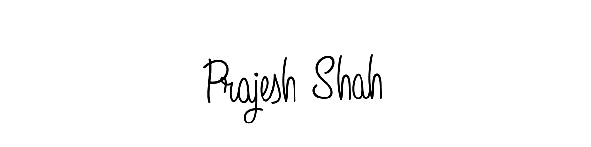 How to Draw Prajesh Shah signature style? Angelique-Rose-font-FFP is a latest design signature styles for name Prajesh Shah. Prajesh Shah signature style 5 images and pictures png