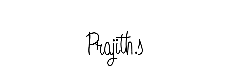 Make a beautiful signature design for name Prajith.s. Use this online signature maker to create a handwritten signature for free. Prajith.s signature style 5 images and pictures png