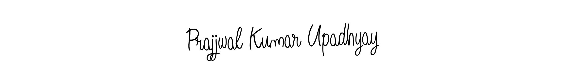 Create a beautiful signature design for name Prajjwal Kumar Upadhyay. With this signature (Angelique-Rose-font-FFP) fonts, you can make a handwritten signature for free. Prajjwal Kumar Upadhyay signature style 5 images and pictures png
