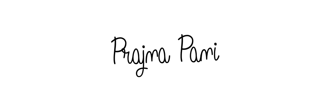 How to make Prajna Pani signature? Angelique-Rose-font-FFP is a professional autograph style. Create handwritten signature for Prajna Pani name. Prajna Pani signature style 5 images and pictures png