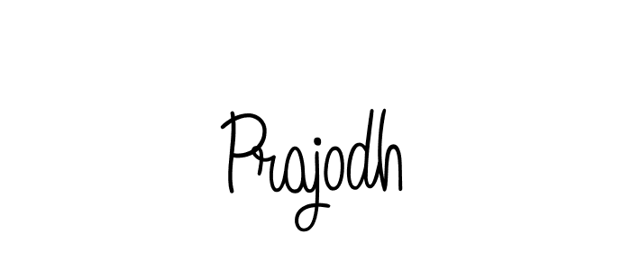 How to Draw Prajodh signature style? Angelique-Rose-font-FFP is a latest design signature styles for name Prajodh. Prajodh signature style 5 images and pictures png