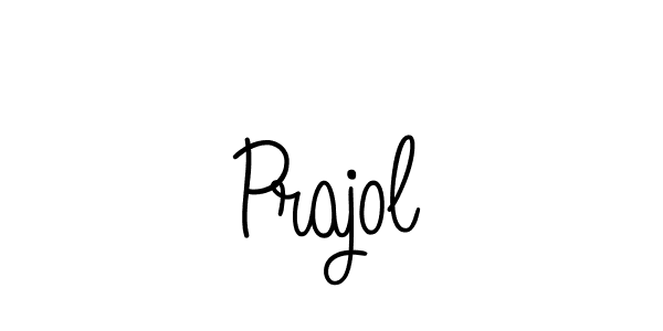 How to make Prajol signature? Angelique-Rose-font-FFP is a professional autograph style. Create handwritten signature for Prajol name. Prajol signature style 5 images and pictures png