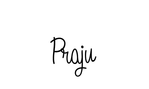 Create a beautiful signature design for name Praju. With this signature (Angelique-Rose-font-FFP) fonts, you can make a handwritten signature for free. Praju signature style 5 images and pictures png