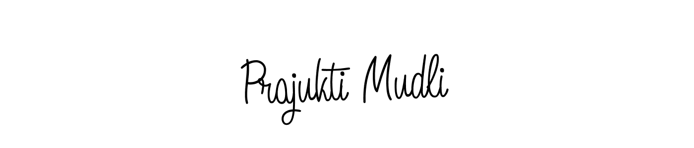 Check out images of Autograph of Prajukti Mudli name. Actor Prajukti Mudli Signature Style. Angelique-Rose-font-FFP is a professional sign style online. Prajukti Mudli signature style 5 images and pictures png