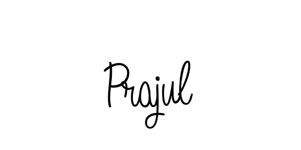 Prajul stylish signature style. Best Handwritten Sign (Angelique-Rose-font-FFP) for my name. Handwritten Signature Collection Ideas for my name Prajul. Prajul signature style 5 images and pictures png