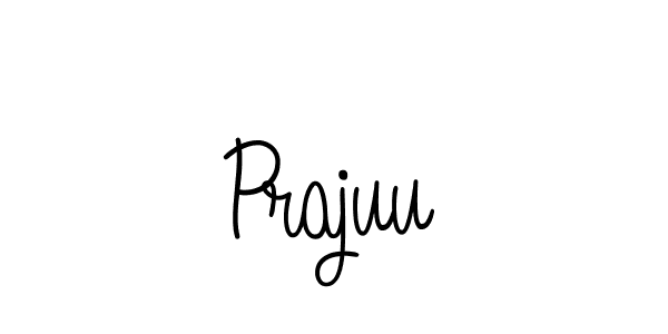 Create a beautiful signature design for name Prajuu. With this signature (Angelique-Rose-font-FFP) fonts, you can make a handwritten signature for free. Prajuu signature style 5 images and pictures png