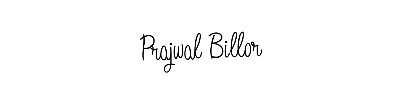 This is the best signature style for the Prajwal Billor name. Also you like these signature font (Angelique-Rose-font-FFP). Mix name signature. Prajwal Billor signature style 5 images and pictures png