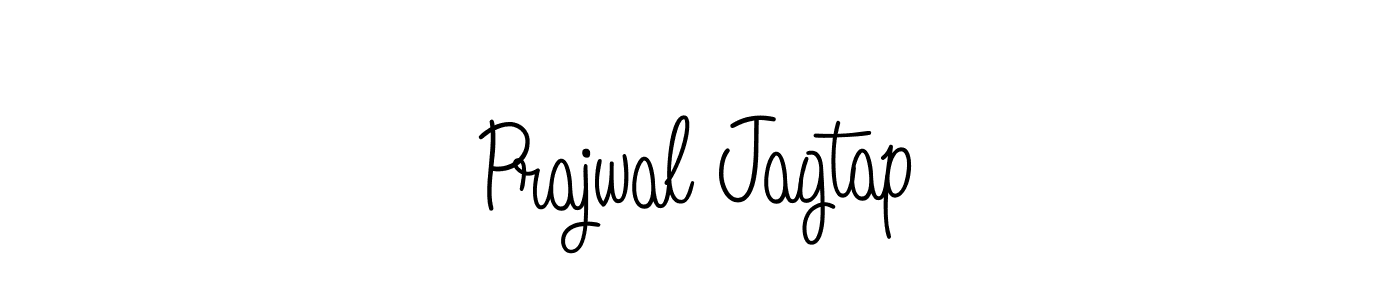 Prajwal Jagtap stylish signature style. Best Handwritten Sign (Angelique-Rose-font-FFP) for my name. Handwritten Signature Collection Ideas for my name Prajwal Jagtap. Prajwal Jagtap signature style 5 images and pictures png