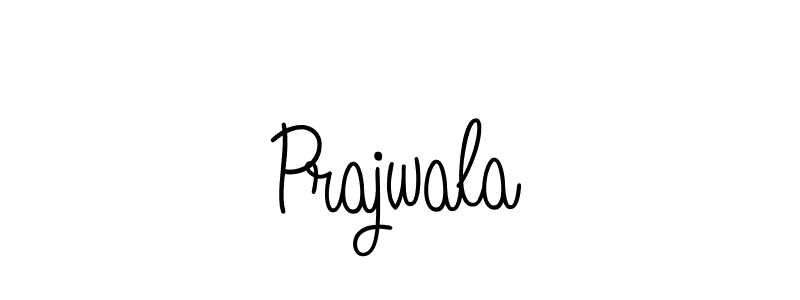 Prajwala stylish signature style. Best Handwritten Sign (Angelique-Rose-font-FFP) for my name. Handwritten Signature Collection Ideas for my name Prajwala. Prajwala signature style 5 images and pictures png