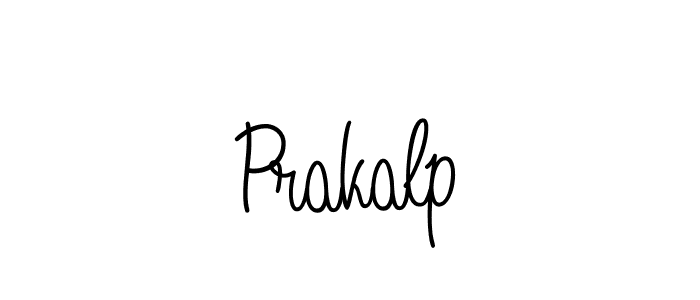 You should practise on your own different ways (Angelique-Rose-font-FFP) to write your name (Prakalp) in signature. don't let someone else do it for you. Prakalp signature style 5 images and pictures png