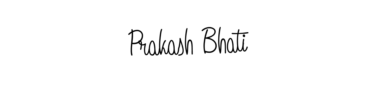 Make a short Prakash Bhati signature style. Manage your documents anywhere anytime using Angelique-Rose-font-FFP. Create and add eSignatures, submit forms, share and send files easily. Prakash Bhati signature style 5 images and pictures png