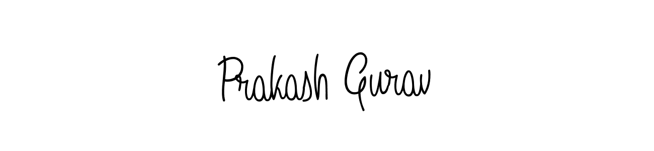 It looks lik you need a new signature style for name Prakash Gurav. Design unique handwritten (Angelique-Rose-font-FFP) signature with our free signature maker in just a few clicks. Prakash Gurav signature style 5 images and pictures png