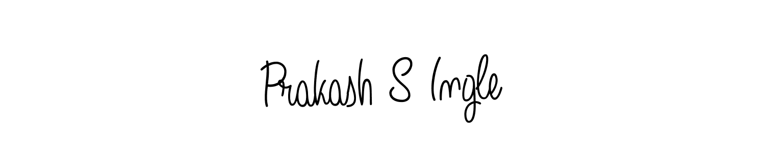 Also we have Prakash S Ingle name is the best signature style. Create professional handwritten signature collection using Angelique-Rose-font-FFP autograph style. Prakash S Ingle signature style 5 images and pictures png