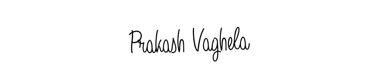 Make a beautiful signature design for name Prakash Vaghela. Use this online signature maker to create a handwritten signature for free. Prakash Vaghela signature style 5 images and pictures png
