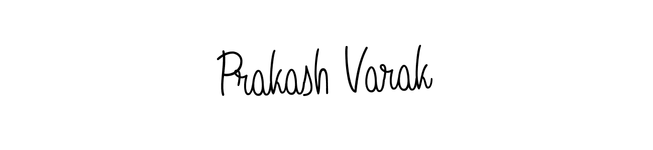 Make a beautiful signature design for name Prakash Varak. Use this online signature maker to create a handwritten signature for free. Prakash Varak signature style 5 images and pictures png