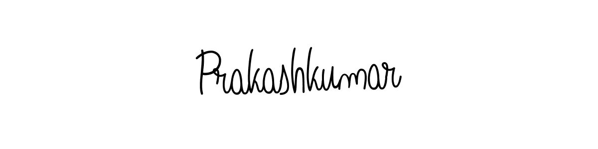 Prakashkumar stylish signature style. Best Handwritten Sign (Angelique-Rose-font-FFP) for my name. Handwritten Signature Collection Ideas for my name Prakashkumar. Prakashkumar signature style 5 images and pictures png