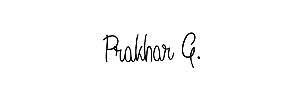 You can use this online signature creator to create a handwritten signature for the name Prakhar G.. This is the best online autograph maker. Prakhar G. signature style 5 images and pictures png